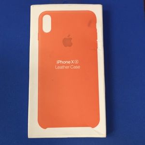 Original Apple iPhone X s Leather Case